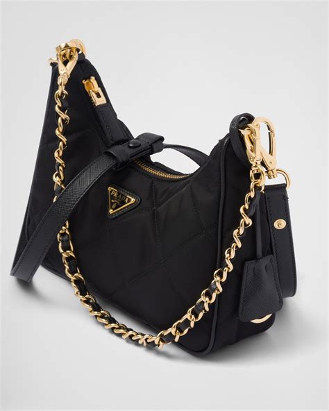 prada nylon wraparound bag|prada nylon bag re edition.